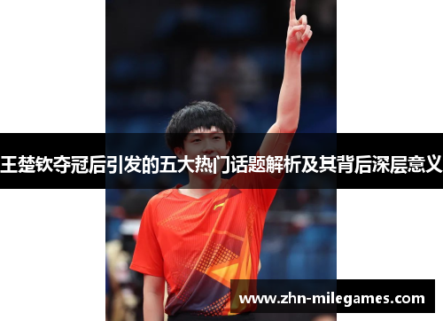 王楚钦夺冠后引发的五大热门话题解析及其背后深层意义